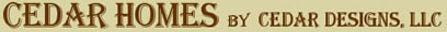 cedar designs custom cedar homes