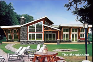 mendocino post and beam homes