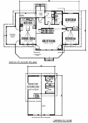 The Carling Cedar Home floor plan
