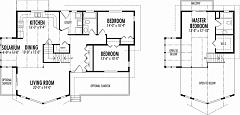 Baker cedar home floor plan