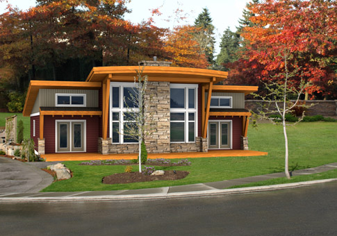 Modern Small Efficient House Plan With