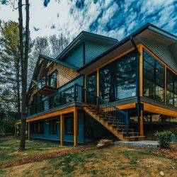 Halls Glen Custom Post Beam Cedar Home Cottage