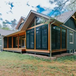 Summersweet Custom Post Beam Cedar Homes Designs