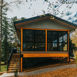Halls Glen Custom Post Beam Cedar Home Cottage