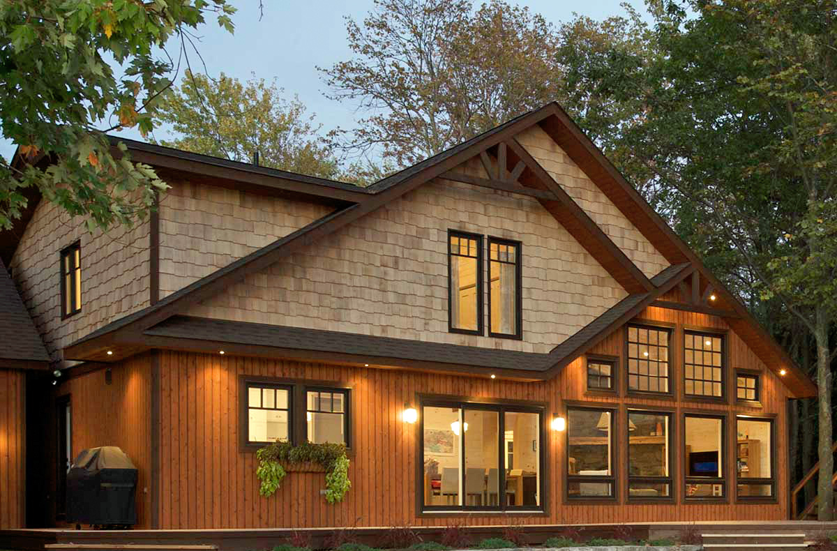 Bryson Bay Cedar Homes Post Beam Home Design - Cedar Designs